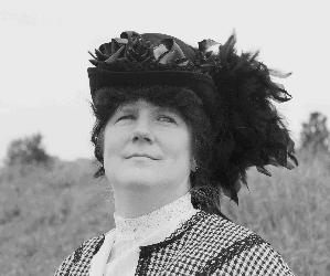 Mrs. Buckner as Mrs. Custer